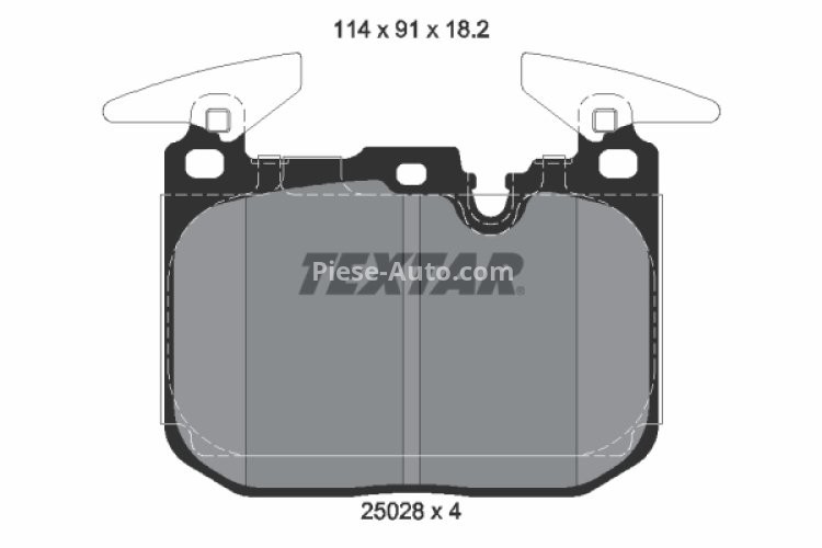 Set plăcuțe frână TEXTAR, față, (cu greutati de echilibrare), pentru: BMW 1 (F20), 1 (F21), 1 (F40), 2 (F22, F87), 2 (F23), 3 (F30, F80), 3 (F31), 3 GRAN TURISMO (F34), 4 (F32, F82) 1.5-3.0H 07.11-