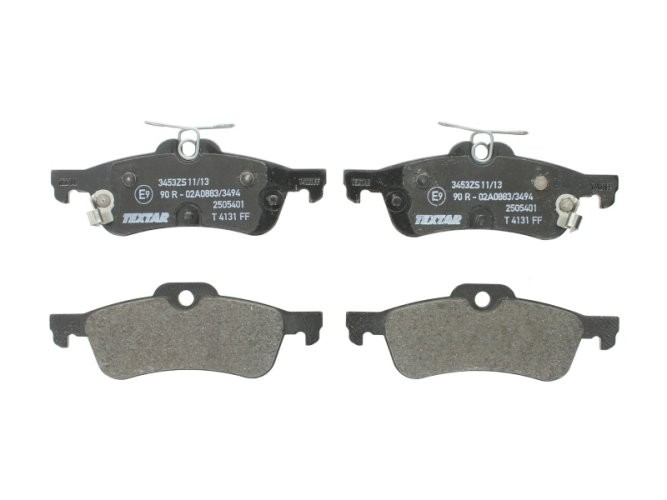 Set plăcuțe frână TEXTAR, spate, pentru: HONDA CIVIC IX 1.4-2.2D 02.12-12.16