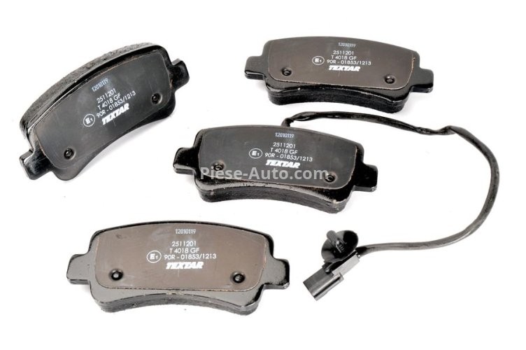Set plăcuțe frână TEXTAR, spate, pentru: NISSAN INTERSTAR, NV400; OPEL MOVANO B; RENAULT MASTER III, THALIA II 1.5D-Electric 09.08-