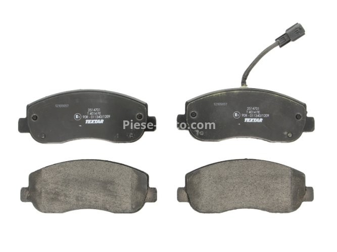 Set plăcuțe frână TEXTAR, față, pentru: NISSAN CABSTAR E, INTERSTAR, NV400; OPEL MOVANO B; RENAULT MASTER III 2.3D/3.0D/Electric 10.98-