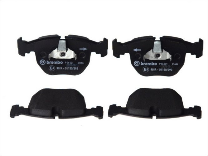 Set plăcuțe frână BREMBO ,față, pentru: BMW 5 (E39), 7 (E38), X3 (E83), X5 (E53) 2.0D-4.9 03.94-08.11