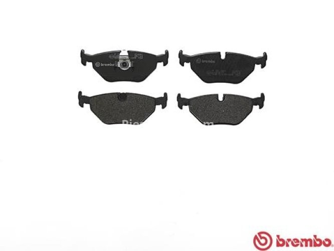 Set plăcuțe frână BREMBO, spate , pentru: BMW 5 (E39) 2.0-4.4 09.95-05.04