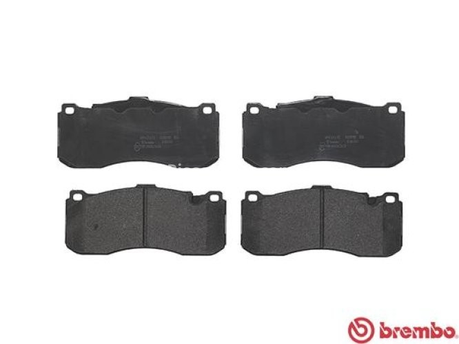 Set plăcuțe frână BREMBO ,față, pentru: BMW 1 (E81), 1 (E82), 1 (E87), 1 (E88), 3 (E90), 3 (E91), 3 (E92), 3 (E93); MINI (R56) 1.6-3.0D 06.04-12.13