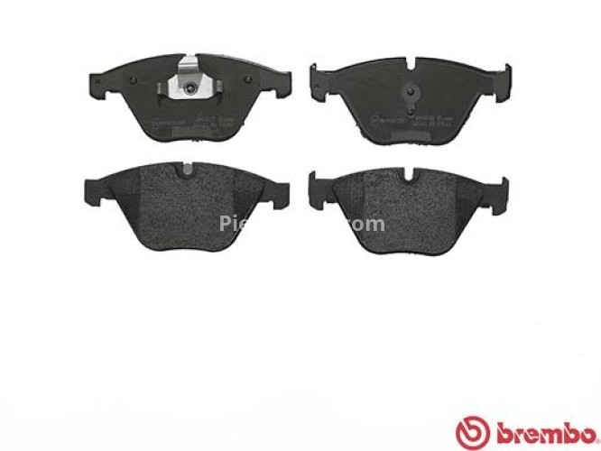 Set plăcuțe frână BREMBO ,față, (fara optionale), pentru: BMW 1 (E82), 3 (E90), 3 (E92), 3 (E93), 5 (E60), 5 (E61), 6 (E63), 6 (E64), 7 (E65, E66, E67) 2.0-6.0 07.01-10.13