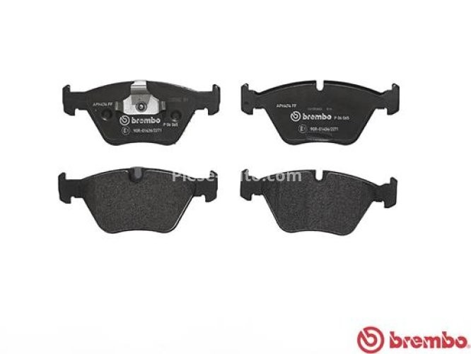 Set plăcuțe frână BREMBO ,față, pentru: BMW 5 (E39) 2.0-3.5 09.95-05.04
