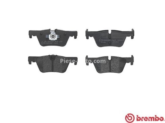 Set plăcuțe frână BREMBO, spate , pentru: BMW 1 (F20), 1 (F21), 2 (F22, F87), 2 (F23), 3 (F30, F80), 3 (F31), 3 GRAN TURISMO (F34), 4 (F32, F82), 4 (F33, F83), 4 GRAN COUPE (F36) 1.5-3.0H 09.10-