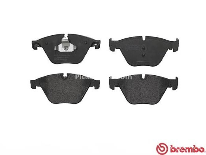 Set plăcuțe frână BREMBO ,față, (fara optionale), pentru: BMW 5 (F10), 5 (F11), 6 (F12), 6 (F13), 6 GRAN COUPE (F06) 2.0-3.0H 11.09-10.18