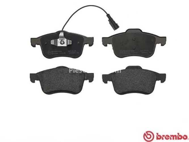 Set plăcuțe frână BREMBO ,față, pentru: FIAT DOBLO, DOBLO CARGO; LANCIA DELTA III; OPEL COMBO TOUR, COMBO/MINIVAN 1.3D-2.0D 09.08-