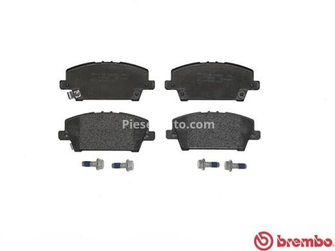 Set plăcuțe frână BREMBO ,față, pentru: HONDA CIVIC VIII 1.4/1.8/2.2D 09.05-12.11