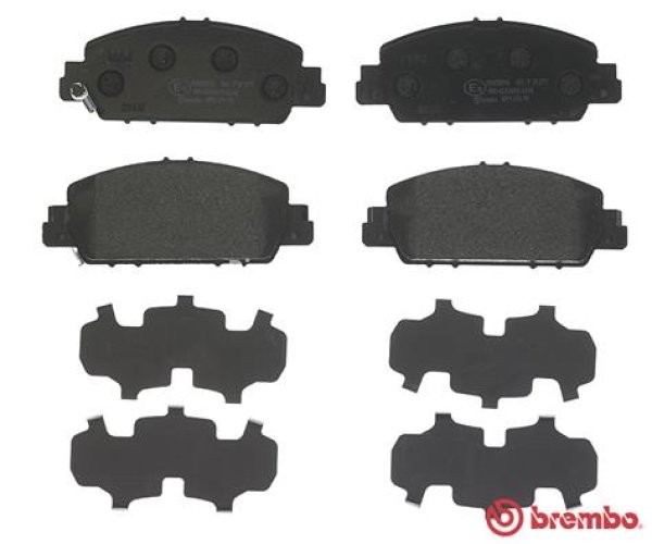 Set plăcuțe frână BREMBO ,față, pentru: HONDA ACCORD IX, ACCORD VIII, HR-V 1.5-3.5 07.08-
