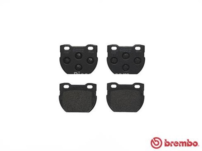 Set plăcuțe frână BREMBO ,spate (fara optionale), pentru: LAND ROVER DEFENDER 2.2D-4.0 08.90-02.16