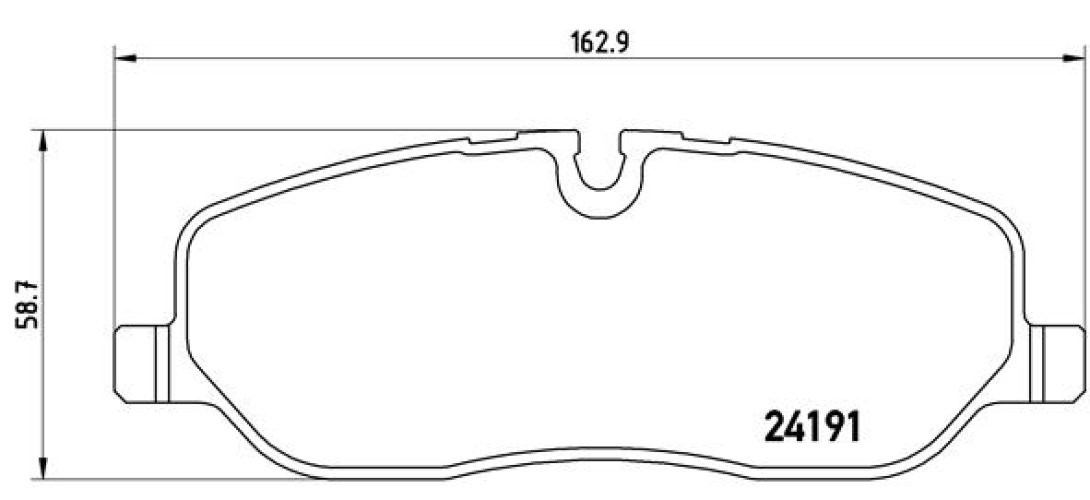 Set plăcuțe frână BREMBO ,față, (cu suruburi ghidare etrier frână; cu tampon amortizare), pentru: LAND ROVER DISCOVERY III, DISCOVERY IV, RANGE ROVER III 2.7D-4.4 03.02-12.18