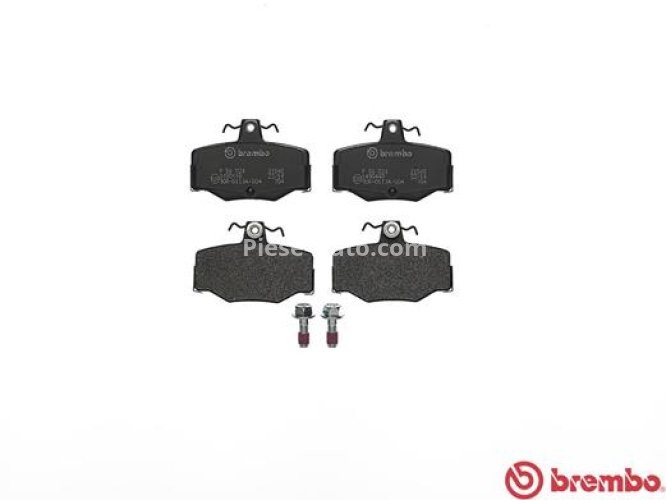 Set plăcuțe frână BREMBO, spate , pentru: NISSAN ALMERA II, ALMERA TINO, PRIMERA 1.5-2.2D 06.90-11.06