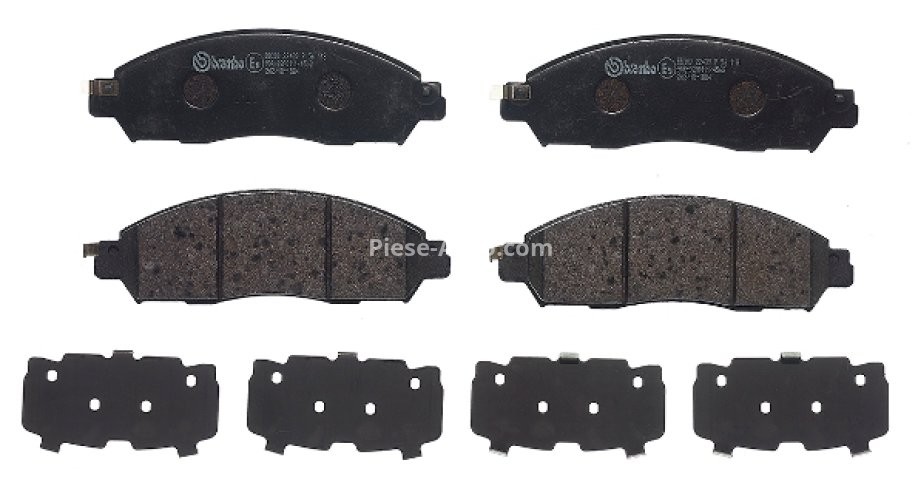 Set plăcuțe frână BREMBO ,față, pentru: NISSAN NAVARA, NP300 NAVARA; RENAULT ALASKAN 2.3D/2.5D 07.14-