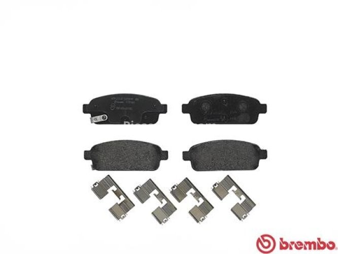 Set plăcuțe frână BREMBO, spate , pentru: OPEL AMPERA, ASTRA H CLASSIC, ASTRA J, ASTRA J GTC, CASCADA, MOKKA / MOKKA X 1.3D-2.0D 01.09-