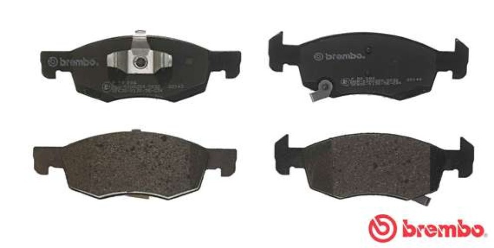 Set plăcuțe frână BREMBO ,față, pentru: OPEL CORSA E, CORSA E/HATCHBACK 1.0-1.4LPG 09.14-