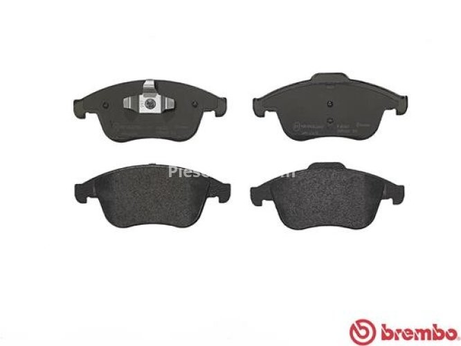Set plăcuțe frână BREMBO ,față, pentru: RENAULT CLIO IV, GRAND SCENIC III, LAGUNA, LAGUNA III, LATITUDE, MEGANE, MEGANE III, SCENIC III 1.2-3.5 10.07-
