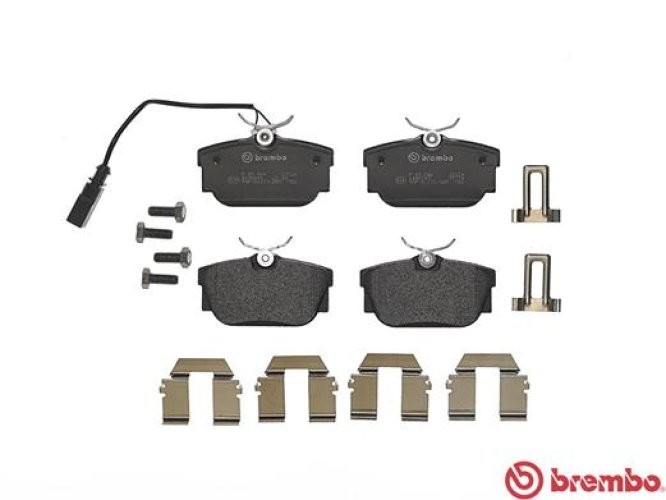 Set plăcuțe frână BREMBO, spate , pentru: VW TRANSPORTER T4 1.8-2.8 07.90-06.03