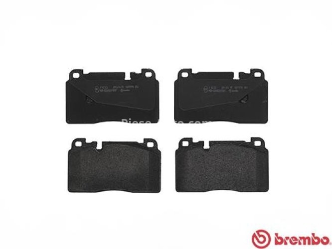 Set plăcuțe frână BREMBO ,față, pentru: AUDI A6 C7, A7, Q5; PORSCHE MACAN 1.8-4.0 10.08-