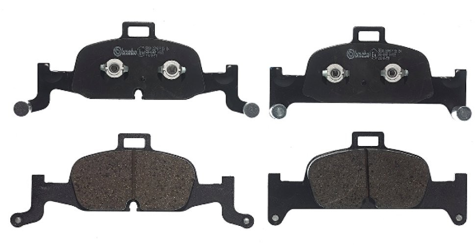 Set plăcuțe frână BREMBO ,față, pentru: AUDI A4 ALLROAD B9, A4 B9, A5, A6 ALLROAD C8, A6 C8, A7, Q5 1.4-3.0H 05.15-