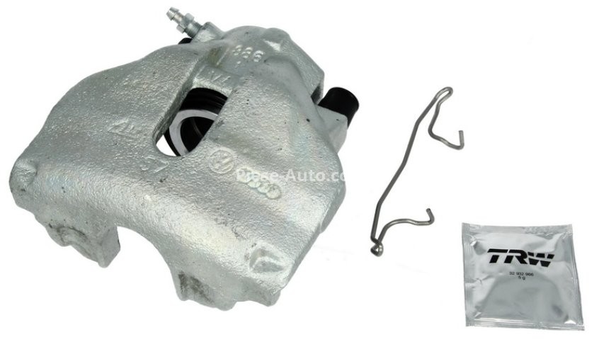 Etrier frână TRW, față, stânga, pentru: AUDI A4 B5, A4 B6, A4 B7, A6 C5, A6 C6; SEAT EXEO, EXEO ST; SKODA SUPERB I; VW PASSAT B5, PASSAT B5.5 1.6-5.2 11.94-05.13