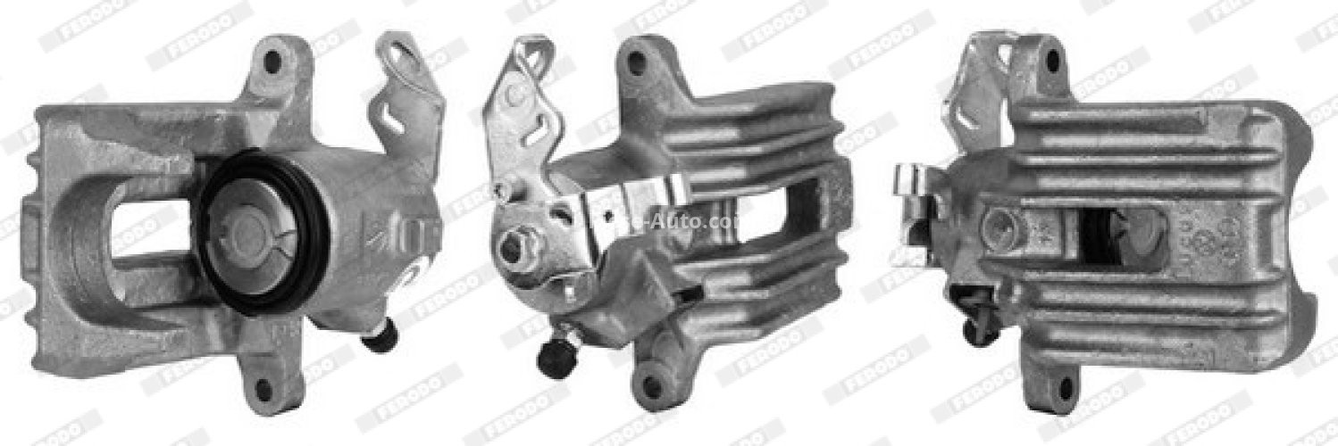 Etrier frână FERODO, spate, stânga, pentru: AUDI A3, TT; SEAT LEON, TOLEDO II; SKODA OCTAVIA I; VW BORA, BORA I, GOLF IV 1.4-3.2 09.96-12.13