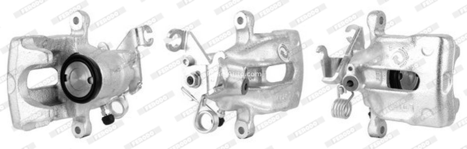 Etrier frână FERODO, spate, stânga, pentru: VOLVO S40 I, V40; MITSUBISHI CARISMA, SPACE STAR 1.3-2.0 05.95-06.06