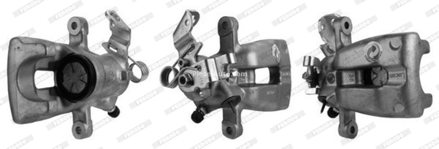 Etrier frână FERODO, spate, stânga, pentru: OPEL ASTRA G, ASTRA G/KOMBI, ASTRA H, ASTRA H CLASSIC, ASTRA H GTC, ASTRA H/KOMBI, MERIVA A 1.2-2.2D 02.98-