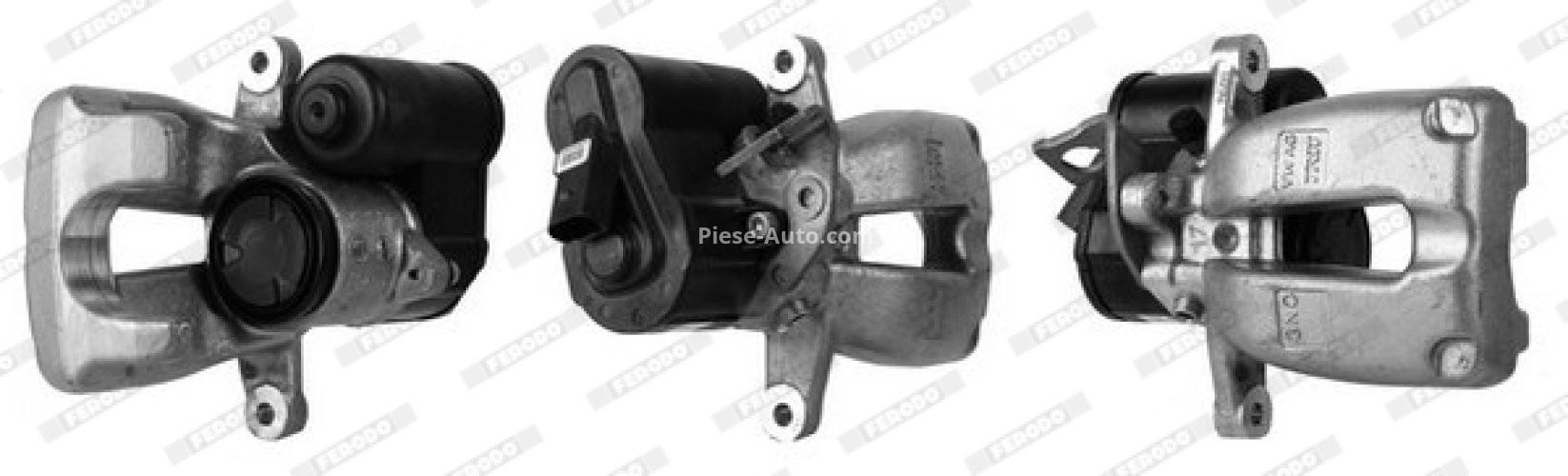 Etrier frână FERODO, electric (fara optionale) spate, stânga, pentru: VW PASSAT B6 1.6-3.6 03.05-10.11