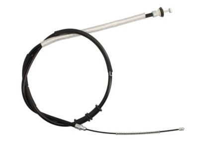 Cablu frână de mână ABE, spate, stânga (1674mm /1372mm) pentru: FIAT GRANDE PUNTO, PUNTO, PUNTO EVO, PUNTO EVO/HATCHBACK, PUNTO/HATCHBACK 1.2-1.4LPG 06.05-