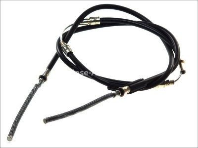 Cablu frână de mână ADRIAUTO, spate, dreapta / stânga (2385mm /775mm /230mm /775mm) pentru: FORD TRANSIT 1.6/2.0/2.5D 09.85-09.92