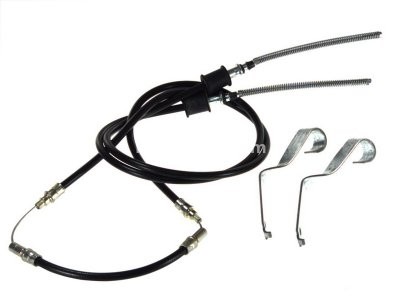 Cablu frână de mână ADRIAUTO, spate, dreapta / stânga (2730mm /940mm /230mm /940mm) pentru: FORD TRANSIT, TRANSIT TOURNEO 2.0-2.9 01.91-12.00
