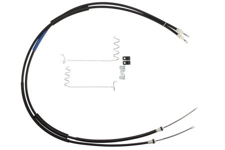 Cablu frână de mână ADRIAUTO, spate, dreapta / stânga (1785mm /1590mm /1785mm /1590mm, tip frana: tambur) pentru: FORD TOURNEO CONNECT 1.8/1.8D 06.02-12.13