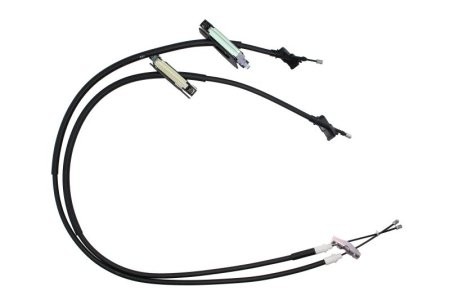 Cablu frână de mână ADRIAUTO, mijloc/spate, dreapta / stânga (1480mm /1320mm /1480mm /1320mm) pentru: FORD FOCUS I, FOCUS I/KOMBI 1.4-2.0 08.98-03.05