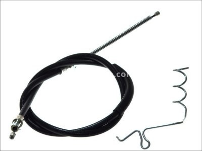 Cablu frână de mână ADRIAUTO, spate, stânga (1590mm /1290mm) pentru: FORD TRANSIT 2.3/2.4D 01.00-05.06