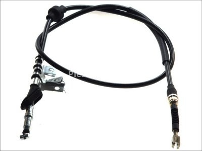Cablu frână de mână ADRIAUTO, spate, dreapta (1655mm /1470mm) pentru: HONDA CIVIC VI, CRX III; MG MG ZS; ROVER 400 II, 45 I 1.4-2.5 03.92-10.05