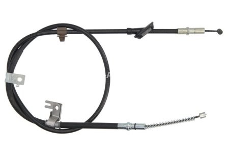 Cablu frână de mână ADRIAUTO, spate, stânga (1595mm /1365mm) pentru: HONDA CITY IV, JAZZ II 1.2/1.3 03.02-07.08