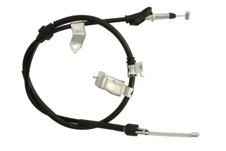Cablu frână de mână ABE, spate, stânga (1477mm) pentru: HONDA CIVIC II, CIVIC V, CIVIC VI 1.3-1.6 01.88-02.01