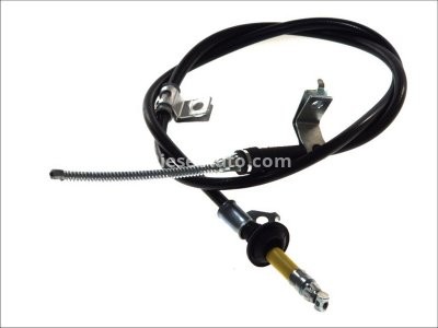 Cablu frână de mână ADRIAUTO, spate, stânga (1585mm /1390mm) pentru: KIA RIO I 1.3/1.5 08.00-02.05