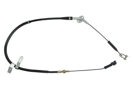 Cablu frână de mână ABE, spate, stânga (1425mm /815mm, tip frana: disc/tambur) pentru: MAZDA 323 F V, 323 II, 323 III, 323 P V, 323 S V 1.1-1.8 09.81-09.98