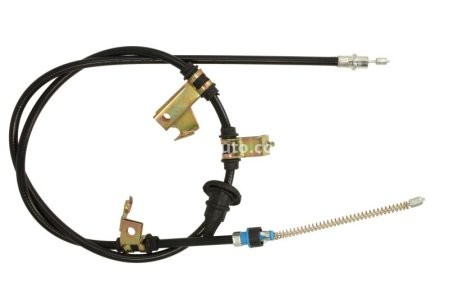 Cablu frână de mână ABE, spate, stânga (1525mm /1315mm, tip frana: tambur) pentru: MITSUBISHI COLT VI 1.1/1.3/1.5 06.04-06.12