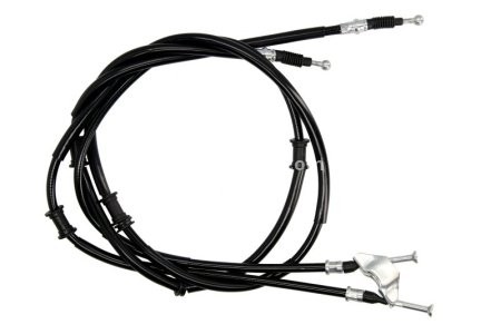 Cablu frână de mână ABE, spate, dreapta / stânga (1677mm /1495mm, tip frana: disc) pentru: OPEL ZAFIRA A 1.6-2.2D 04.99-06.05