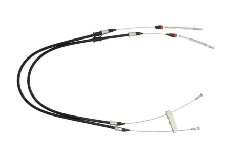 Cablu frână de mână ABE, spate, dreapta / stânga (1550mm /850mm) pentru: OPEL OMEGA A, OMEGA B, SENATOR B 1.8-3.2 09.86-07.03
