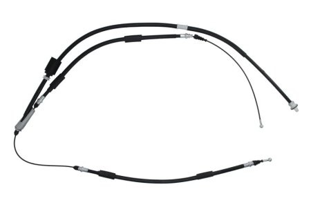 Cablu frână de mână ABE, mijloc dreapta / stânga (975mm /520mm /1960mm /52mm) pentru: OPEL MERIVA B 1.3D-1.7D 06.10-03.17