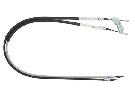 Cablu frână de mână ADRIAUTO, mijloc/spate, dreapta / stânga (1455mm /1225mm /1455mm /1225mm) pentru: OPEL VECTRA B 1.6-2.6 09.95-07.03