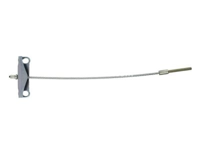 Cablu frână de mână ADRIAUTO, față, dreapta / stânga (345mm) pentru: TOYOTA AURIS 1.33-2.2D 10.06-09.12