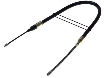 Cablu frână de mână ADRIAUTO, spate, dreapta / stânga (635mm /365mm) pentru: VW POLO, POLO CLASSIC, POLO II 1.0-1.4D 10.81-09.94