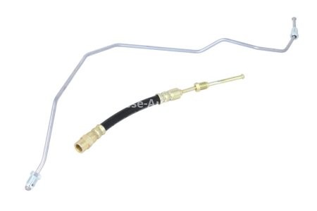 Furtun frâna ABE, față / spate,  dreapta, pentru: AUDI A3, TT; SEAT LEON, TOLEDO II; SKODA OCTAVIA I; VW BORA, BORA I, GOLF IV 1.8-3.2 12.96-06.06