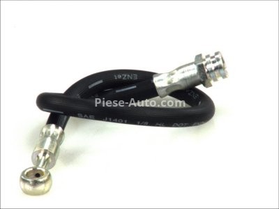 Furtun frâna ABE, față, dreapta / stânga, (lungime 555mm, M10x1/M10x1) pentru: BMW 7 (E65, E66, E67), 7 (F01, F02, F03, F04), X3 (E83) 2.0-6.0 01.03-12.15 3