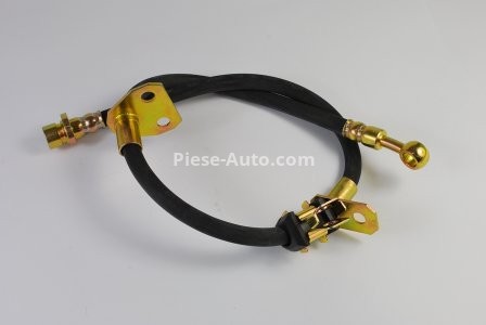 Furtun frâna ABE, față, dreapta, (lungime 655mm, F10x1) pentru: HONDA CIVIC II, CIVIC IV, CIVIC V, CIVIC VI, CRX II, CRX III 1.2-1.6 09.87-12.98